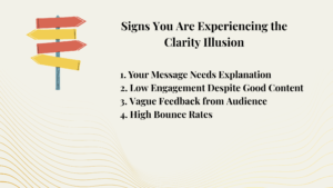 4 signs to check your clarity illusion