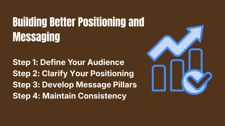 How to build better positioning and messaging