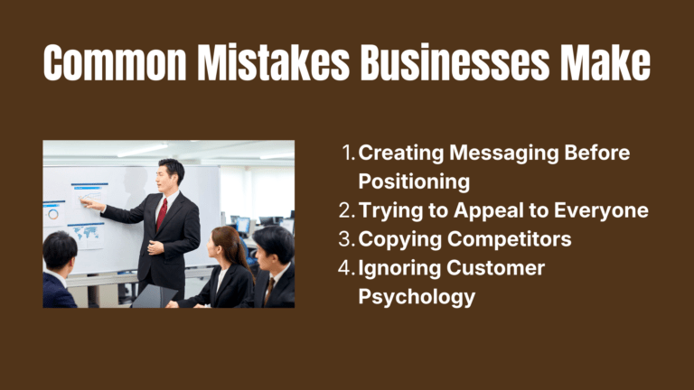 Common messaging mistakes