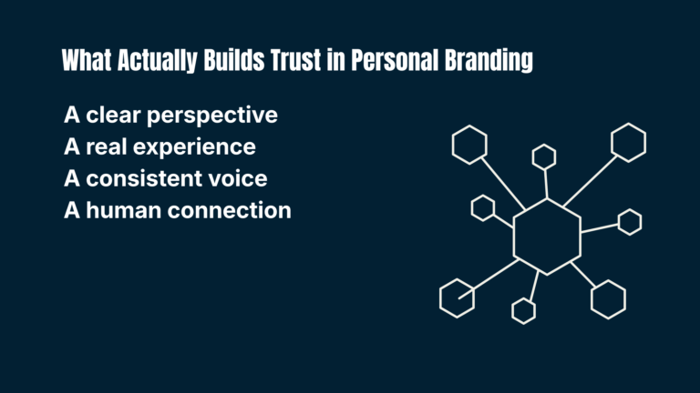 How to build trust in a personal brand?